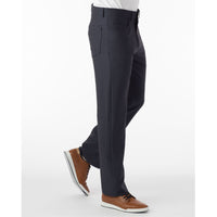 Comfort-EZE 5-Pocket Commuter Bi-Stretch Gabardine Pant in Blue Mix (Connor Modern Fit) by Ballin