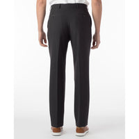 Comfort-EZE Commuter Bi-Stretch Gabardine Trouser in Charcoal (Flat Front Models) by Ballin