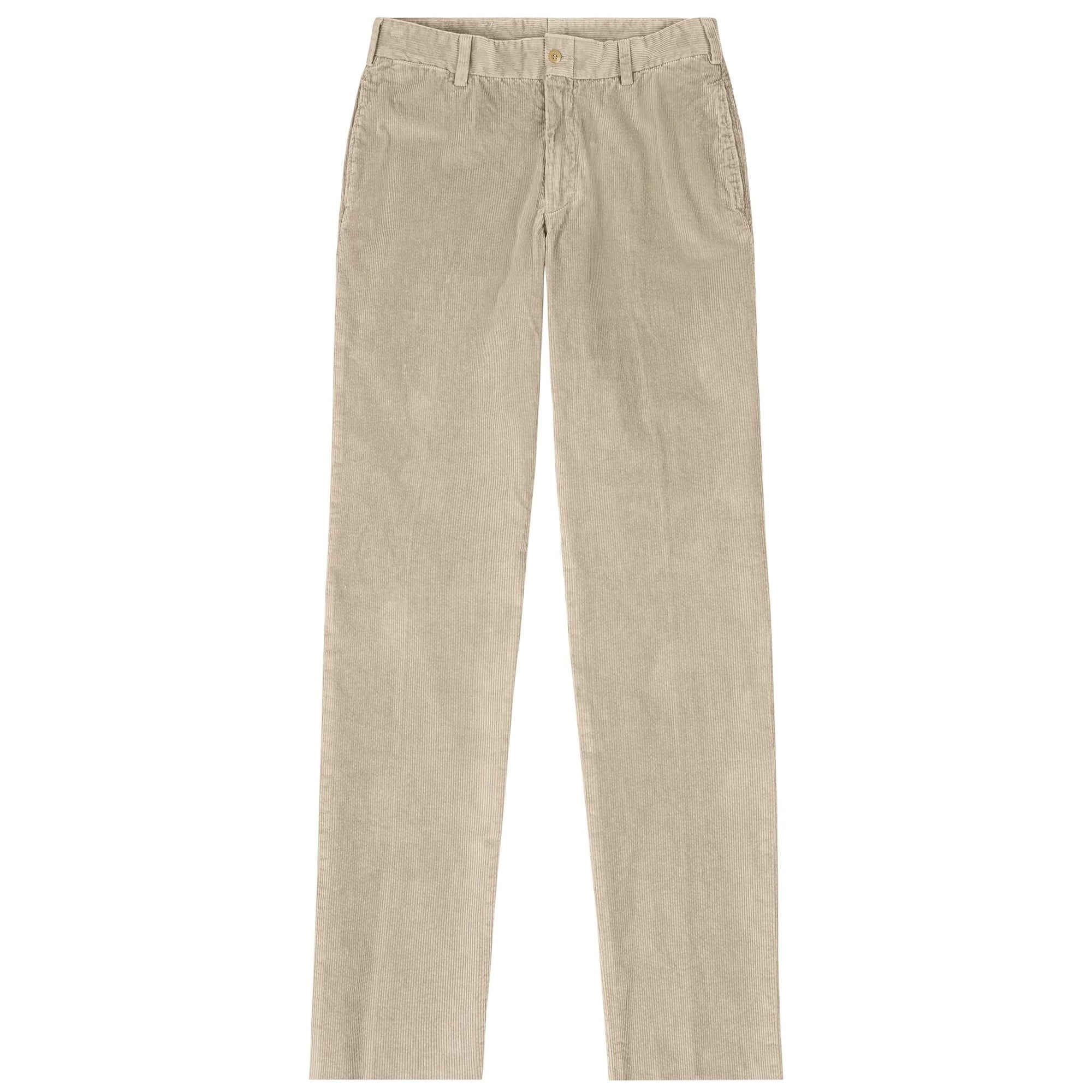 M2 Classic Fit Stretch 9 Wale Cords in Khaki by Bills Khakis