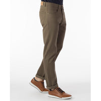 Perma Color Pima Twill 5-Pocket Pants in Fatigue (Crescent Modern Fit) by Ballin