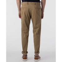 Perma Color Pima Twill Khaki Pants in British Tan (Flat Front Models) by Ballin