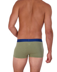 Trunk Style Briefs in Olive by Wood Underwear