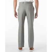 Comfort-EZE Commuter Bi-Stretch Gabardine Trouser in Pearl Grey (Flat Front Models) by Ballin