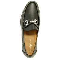 Walker II Genuine Deerskin Bit Loafer in Black (Size 9) by Alan Payne Footwear