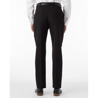 Comfort-EZE Commuter Bi-Stretch Gabardine Trouser in Black, Size 46 (Dunhill Traditional Fit) by Ballin
