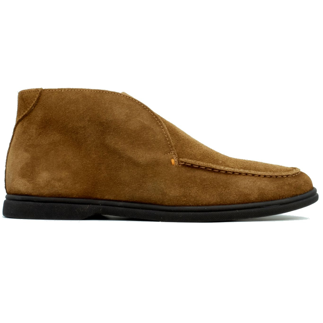 Braco Boot Bravo Moc Toe Suede Boot in Truffle by Alan Payne Footwear