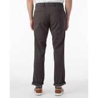 Perma Color Pima Twill Khaki Pants in Pavement (Flat Front Models) by Ballin