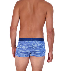 Trunk Style Briefs in Blue Camo by Wood Underwear