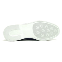 Rio Casual Suede Loafer in Navy by Alan Payne Footwear