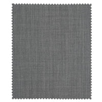 Super 120s Wool Travel Twill Comfort-EZE Trouser in Pearl Grey, Size 34 (Soho Modern Fit) by Ballin