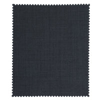 Sharkskin Super 120s Worsted Wool Comfort-EZE Trouser in Dark Grey (Flat Front Models) by Ballin