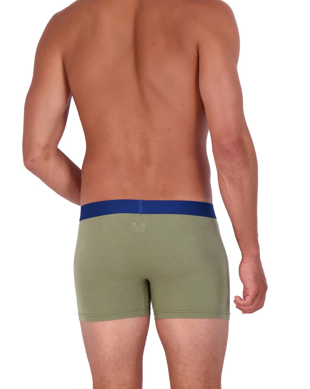 Boxer Brief w/ Fly in Olive by Wood Underwear