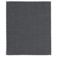 Super 120s Luxury Wool Serge Comfort-EZE Trouser in Medium Grey (Flat Front Models) by Ballin