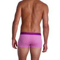 Trunk Style Briefs in Purple Interlock by Wood Underwear