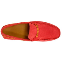 Antioch Suede Lace Loafer in Red by Alan Payne Footwear