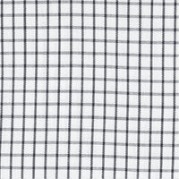 The Lenox - Wrinkle-Free Classic Check Cotton Dress Shirt with Button-Down Collar in Black by Cooper & Stewart