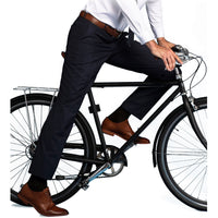 Comfort-EZE Commuter Bi-Stretch Gabardine Trouser in Pearl Grey (Flat Front Models) by Ballin