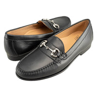Ventura Sheepskin Bit Loafer in Black by T.B. Phelps