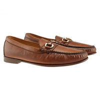 Ventura Sheepskin Bit Loafer in Pecan by T.B. Phelps