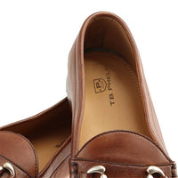 Ventura Sheepskin Bit Loafer in Pecan by T.B. Phelps