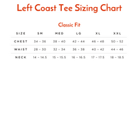 Long Sleeve Crew Neck Peruvian Cotton Tee Shirt in Dark Brown by Left Coast Tee
