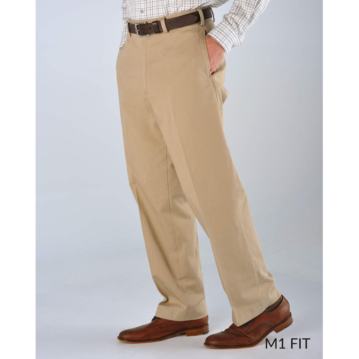 M1 Relaxed Fit Vintage Twills in Khaki (Size 40 x 30) by Bills Khakis