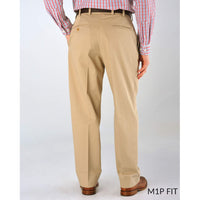 M1P Pleated Relaxed Fit Original Twills in Khaki (Size 30 x 32) by Bills Khakis