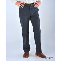 M2 Classic Fit Travel Twills in Navy by Bills Khakis