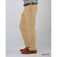 M3 Straight Fit T400 Comfort Stretch Twills in Oyster (Size 31 x 30) by Bills Khakis