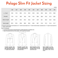 Single Breasted SLIM FIT Half Canvas Knit Soft Jacket in Beige Plaid by Pelago