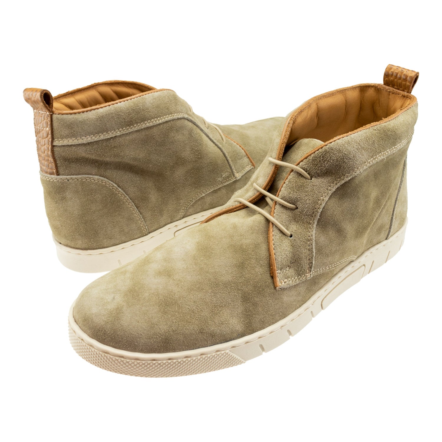 Scottsdale Suede Chukka Boot in Grey by T.B. Phelps