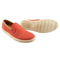 Scottsdale Slip on in Faded Red Nubuck by T.B. Phelps