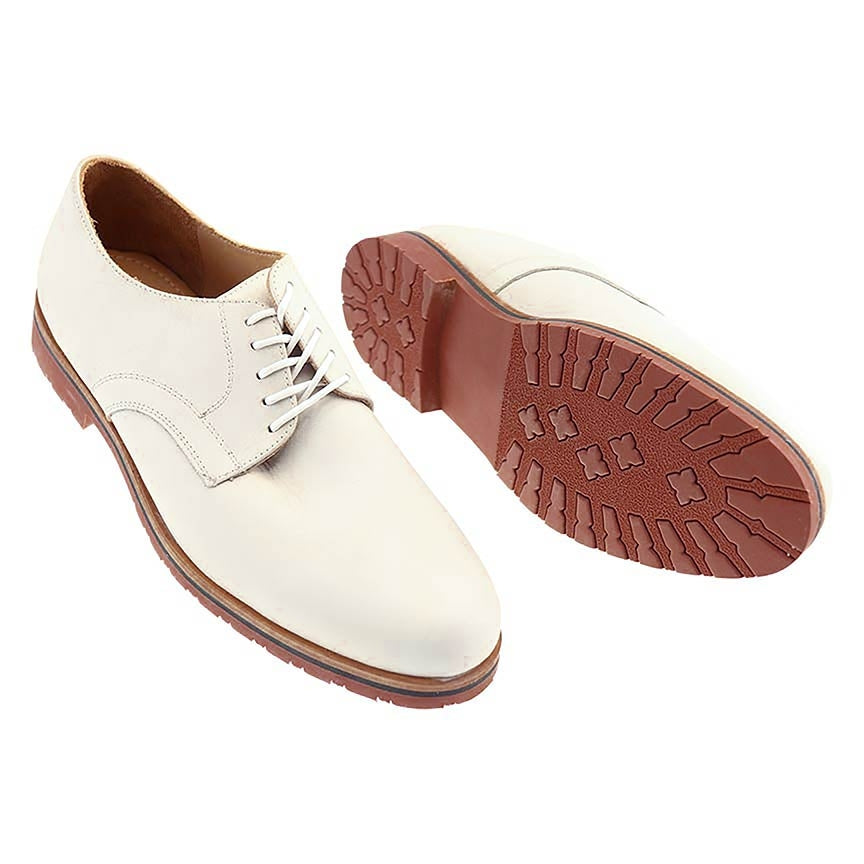 Spencer Sport Oxford in White Nubuck by T.B. Phelps