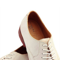 Spencer Sport Oxford in White Nubuck by T.B. Phelps