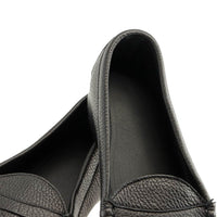 Ventura Deerskin Penny Loafer in Black Stag by T.B. Phelps