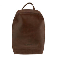 Walker Leather Business Backpack in Mahogany by T.B. Phelps