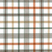 'Walter' Brown, Rust, and Tan Plaid Long Sleeve Beyond Non-Iron® Cotton Twill Sport Shirt by Batton